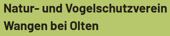 Natur- und Vogelschutzverein Wangen b.O.