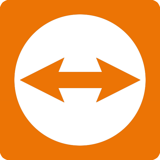 icon teamviewer orange